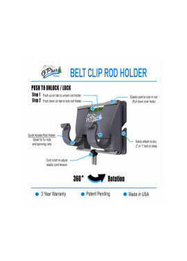 O´Pros 3rd Hand Rod Holder - Info