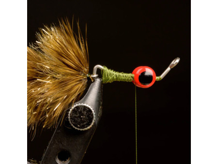 Fish-Skull Articulted Jig Shank - Tying step 2
