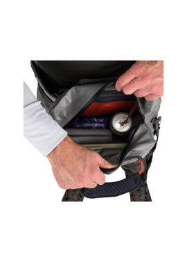 Simms Dry Creek Z Hip Pack Steel - big pocket
