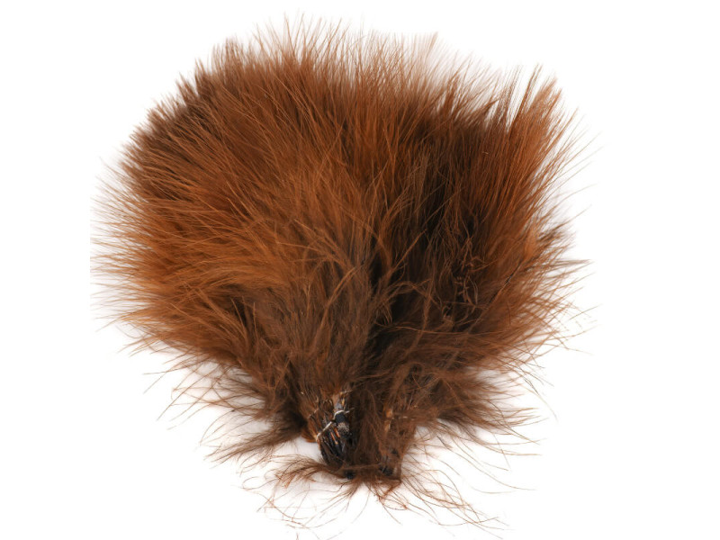 Fish Hunter Blood Quill Marabou - Brown (UV)