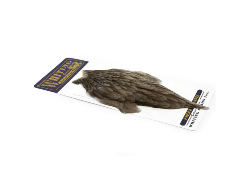 Whiting American Hen Cape - Dark Dun