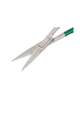 Smhaen Scissor Straight 4,5" Tungsten Green - Close up