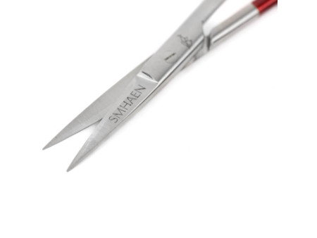 Smhaen Scissor Straight 4,5" Tungsten Red - Close up