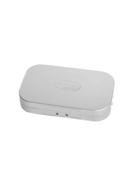 Fly Dressing Aluminium Box 10 Compartments - Silver