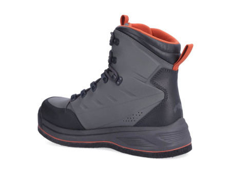 Simms Freestone Boot - Felt Gunmetal - From Back