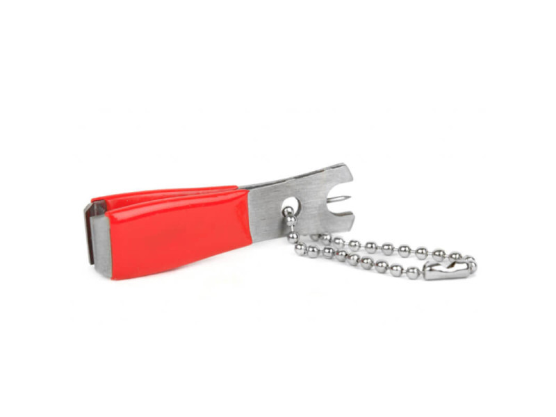 Nipper Comfy Silver/Red 2″