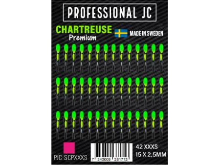 Professional JC Premium - Chartreuse - xxxs 42 st