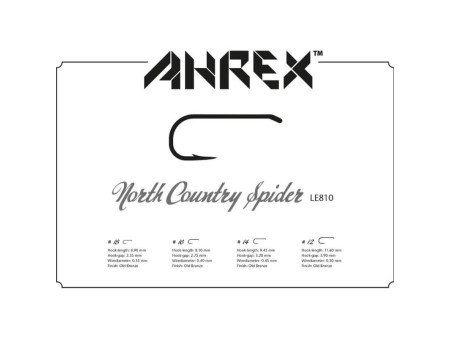 Ahrex LE810 - North Country Spider - chart
