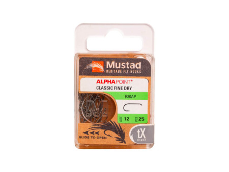 Mustad Heritage R30 Dry Fly - Box