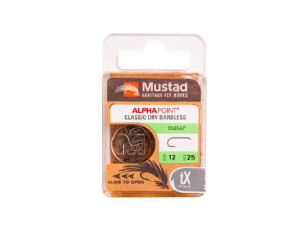 Mustad Heritage R50X Barbless - ask