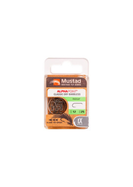 Mustad Heritage R50X Barbless - ask