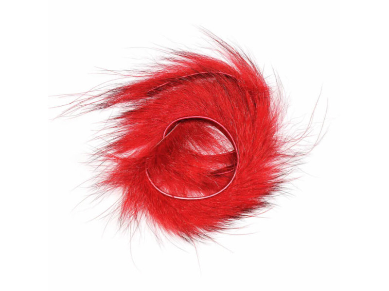 SNS Amerikan Opossum Zonker Strips - Blood Red