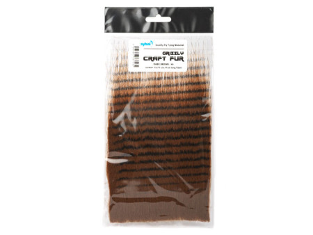 Craft Fur Grizzly - Dark Brown