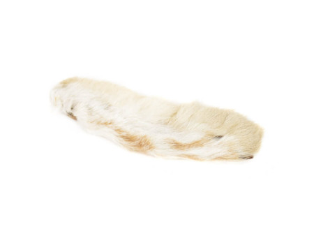 Nature Spirit Snowshoe Rabbit Foot - Natural Cream