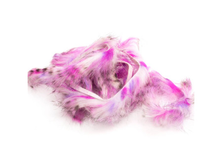 Black Barred Grovy Bunny - Cerise/Purple/White - BBG3