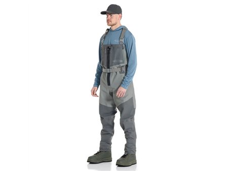 Vision Koski Zip - Grey - Front with model