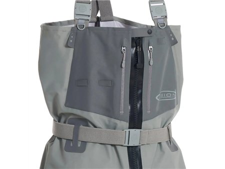 Vision Koski Zip - Grey - Front close up