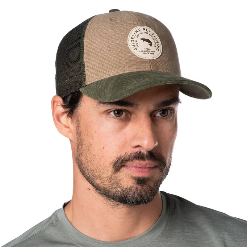 Guideline Badge Trucker Cap - Forest