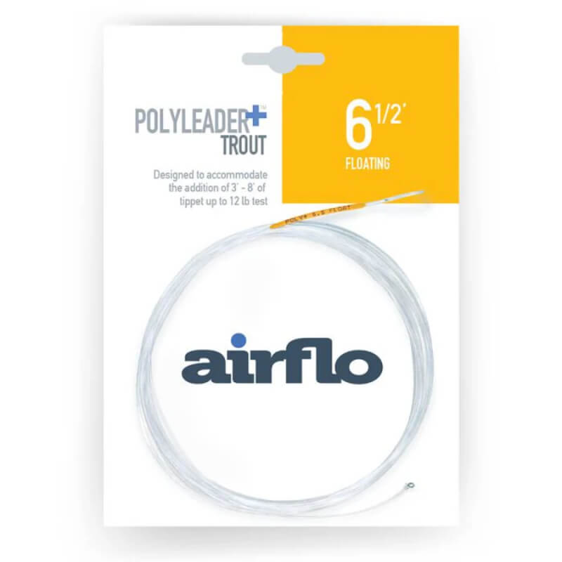 Airflo Polyleader Plus Trout 6.5ft - Clear Floating