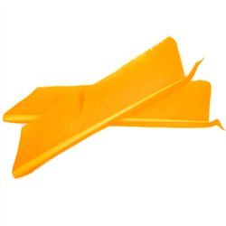 Nature's Spirit Turkey Biot Quills - Sulphur Orange
