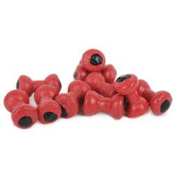 Lead Dumbbells Painted, Medium - Red