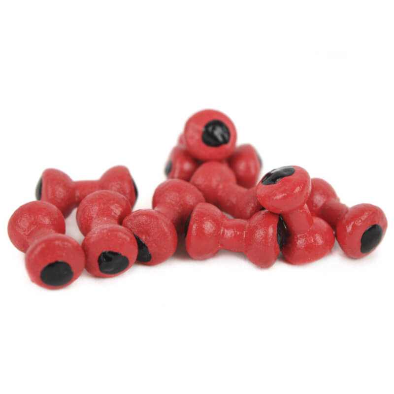 Lead Dumbbells Painted, Medium - Red