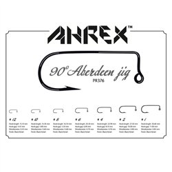 Ahrex PR376 90 Degree Aberdeen Jig Hook