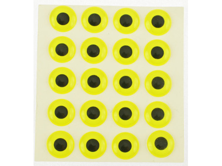 Epoxy Eyes - Fl Yellow