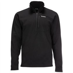 Simms Thermal 1/4 Zip Top Black - Large