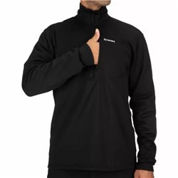 Simms Thermal 1/4 Zip Top Black - Large