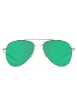 Costa Cook Brushed Palladium - Green Mirror 580P