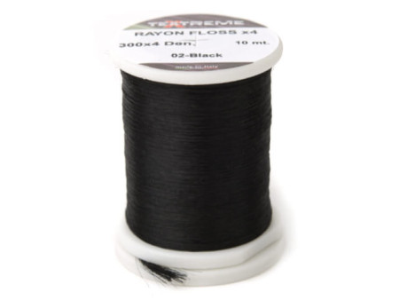 Textreme Rayon Floss - Black