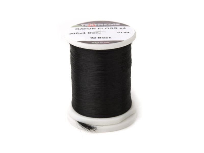 Textreme Rayon Floss - Black