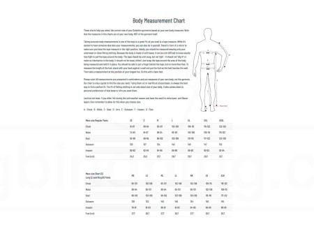 Guideline Laxa 2.0  - Storlekar