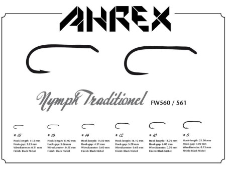 Ahrex FW560 Traditional Nymph