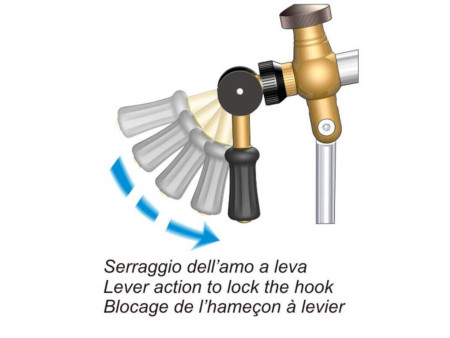 Stonefo 504 Flylab Lever Vise - Bindstäd