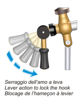 Stonefo 504 Flylab Lever Vise - Bindstäd