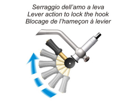 Stonefo 513 Flytec Lever Vise - Bindstäd