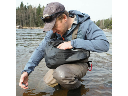 Vision Aqua Sling  Petrol Blue in use