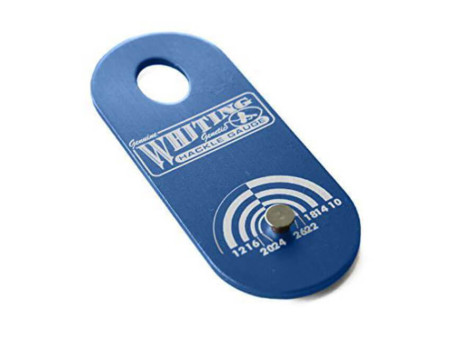 Whiting hackelmätare - Blue