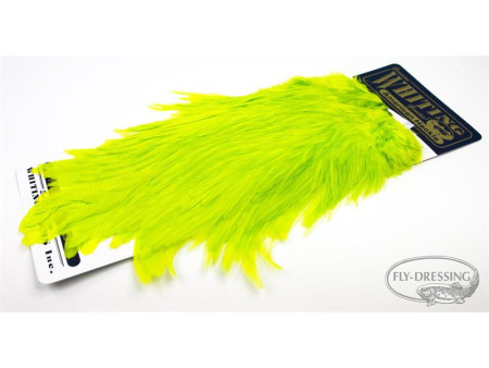 Whiting American Roster saddle - Fl Green Chartreuse
