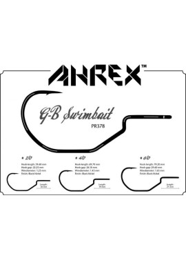 Ahrex GB Predator Swimbait - all hooks
