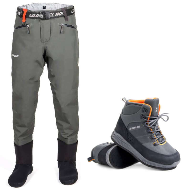  Guideline Laxa Waist Wader vadarpaket Filt