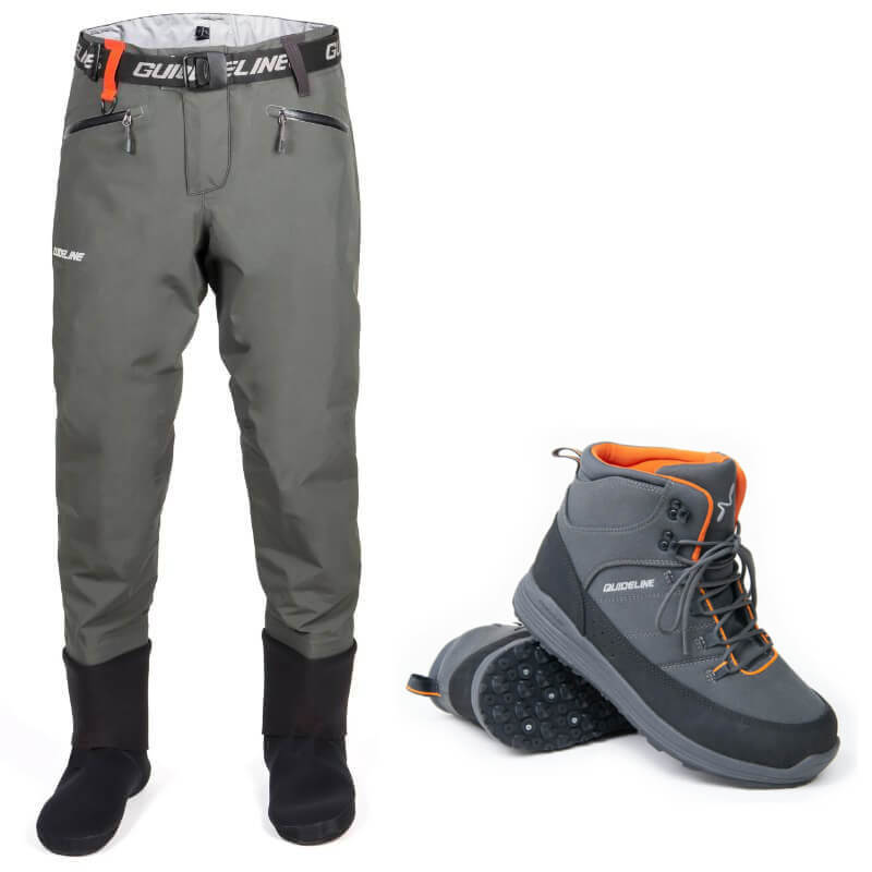 Guideline Laxa Waist Wader Combo Traction Vadarpaket från Guideline Flyfishing