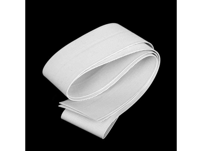 Round Rubber Medium White