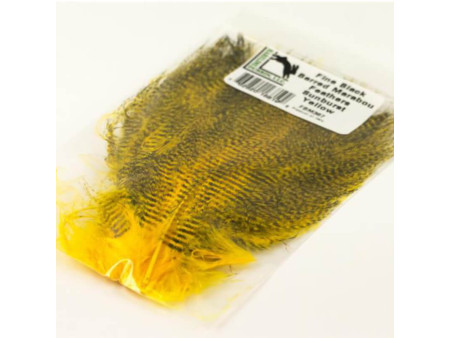 Fine Black Barred Marabou