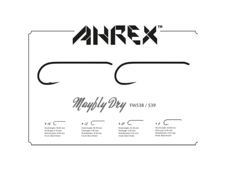 Ahrex FW538 - Mayfly Dry - Chart