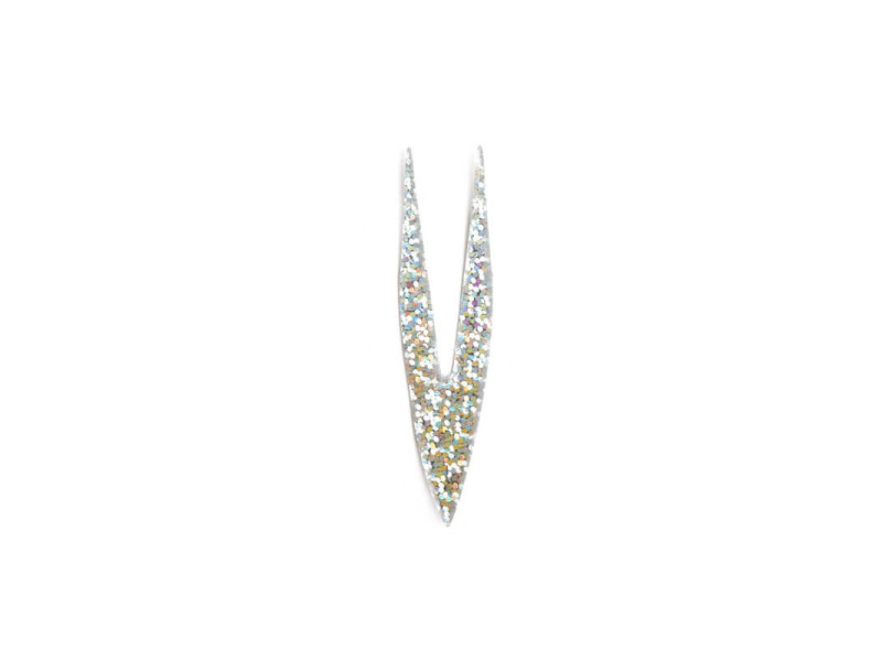 Double Tails Small - Holo Silver