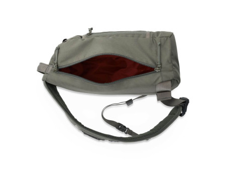 Simms Tributary Sling Pack - in use