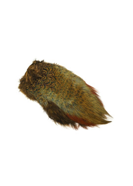 Nature's Spirits Ringneck Pheasant Rump Patch - Galloup's Brown Olive